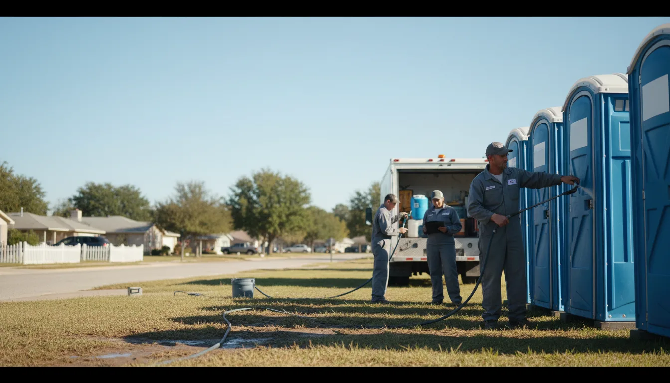 Long-Term Portable Toilet Rental in Gail, TX near me